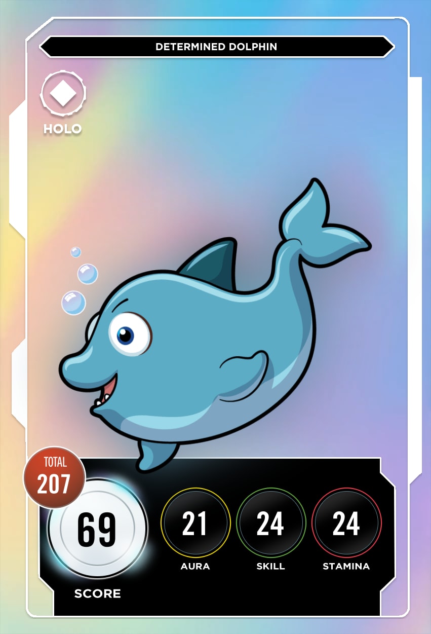Determined Dolphin