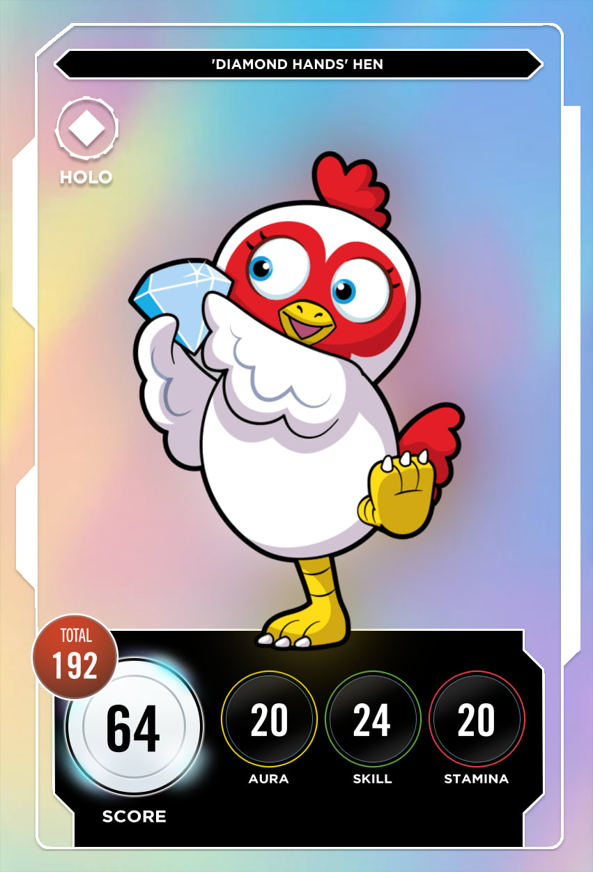 'Diamond Hands' Hen