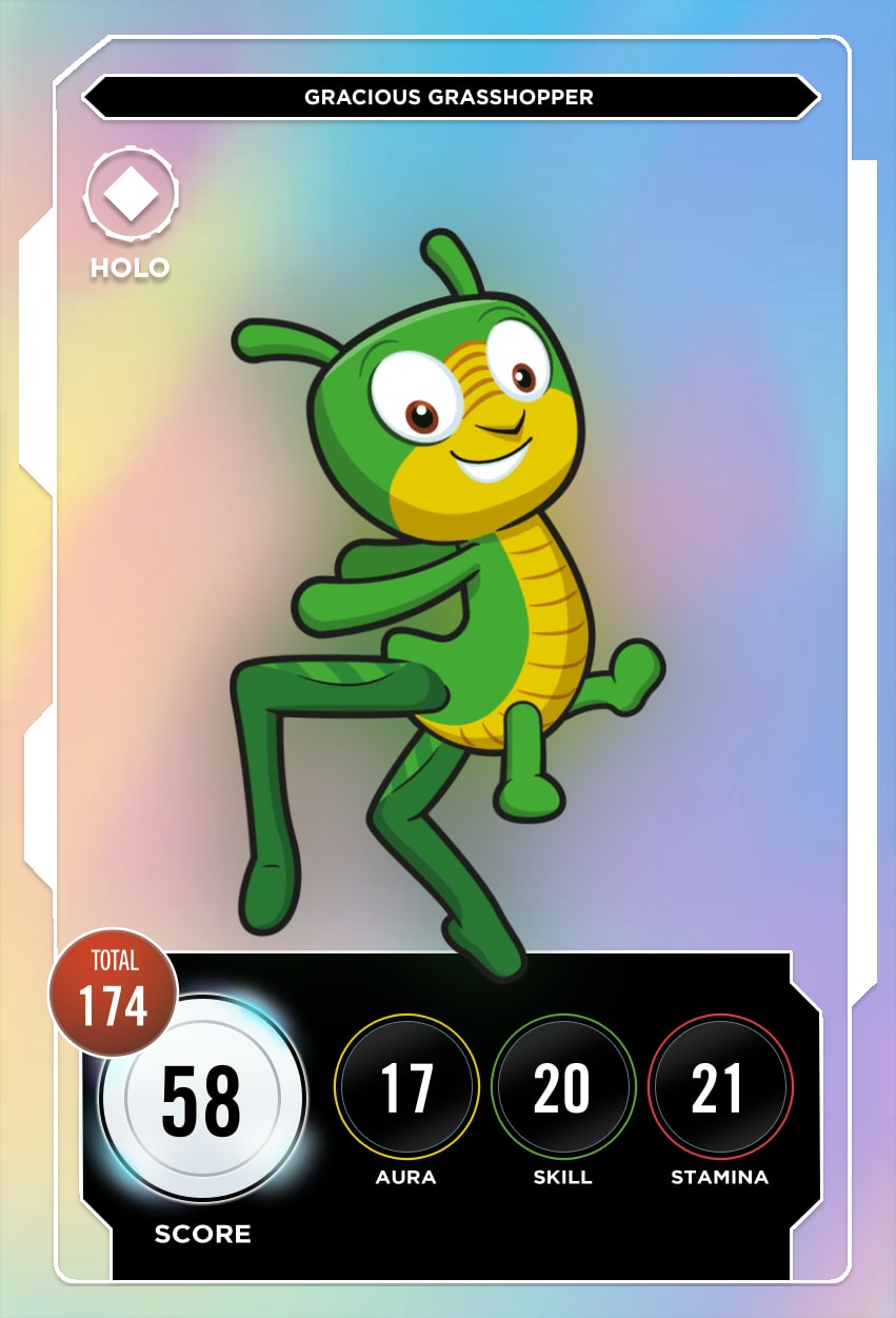 Gracious Grasshopper