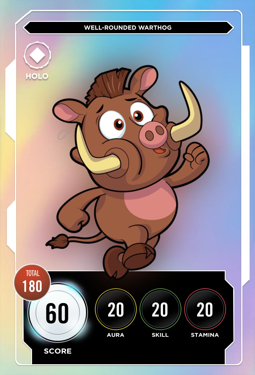 Well-Rounded Warthog