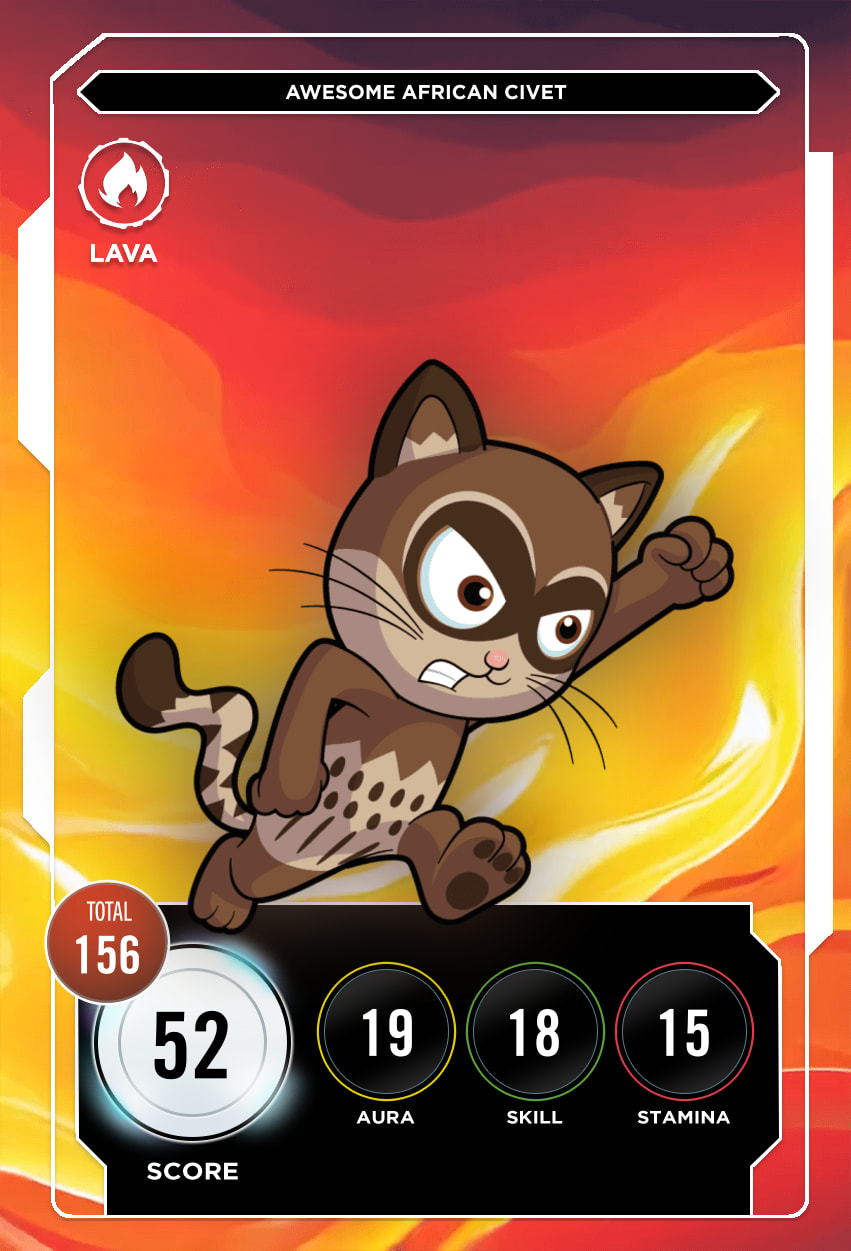 Awesome African Civet