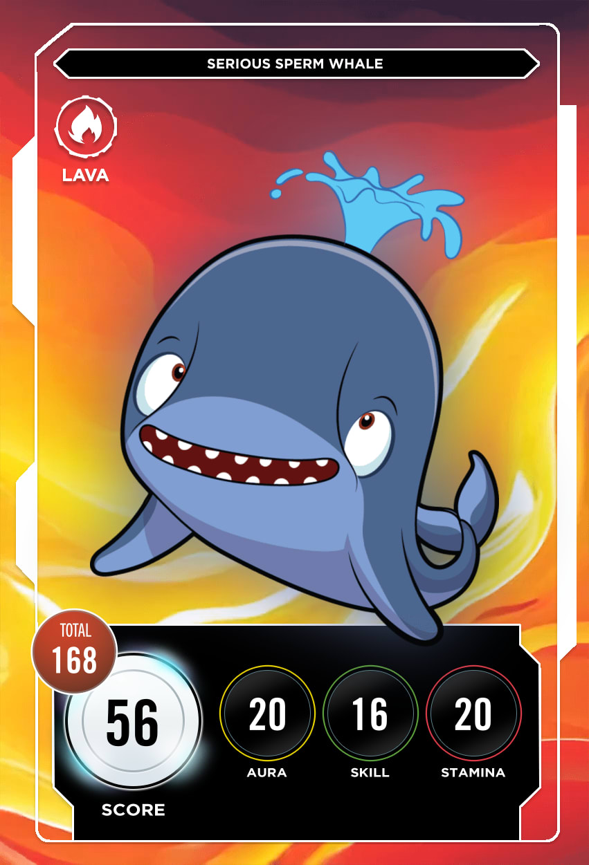 Serious Sperm Whale