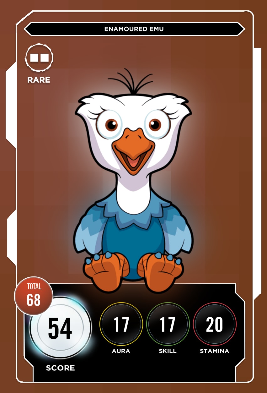 Enamoured Emu