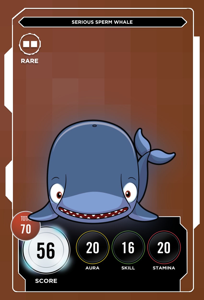Serious Sperm Whale