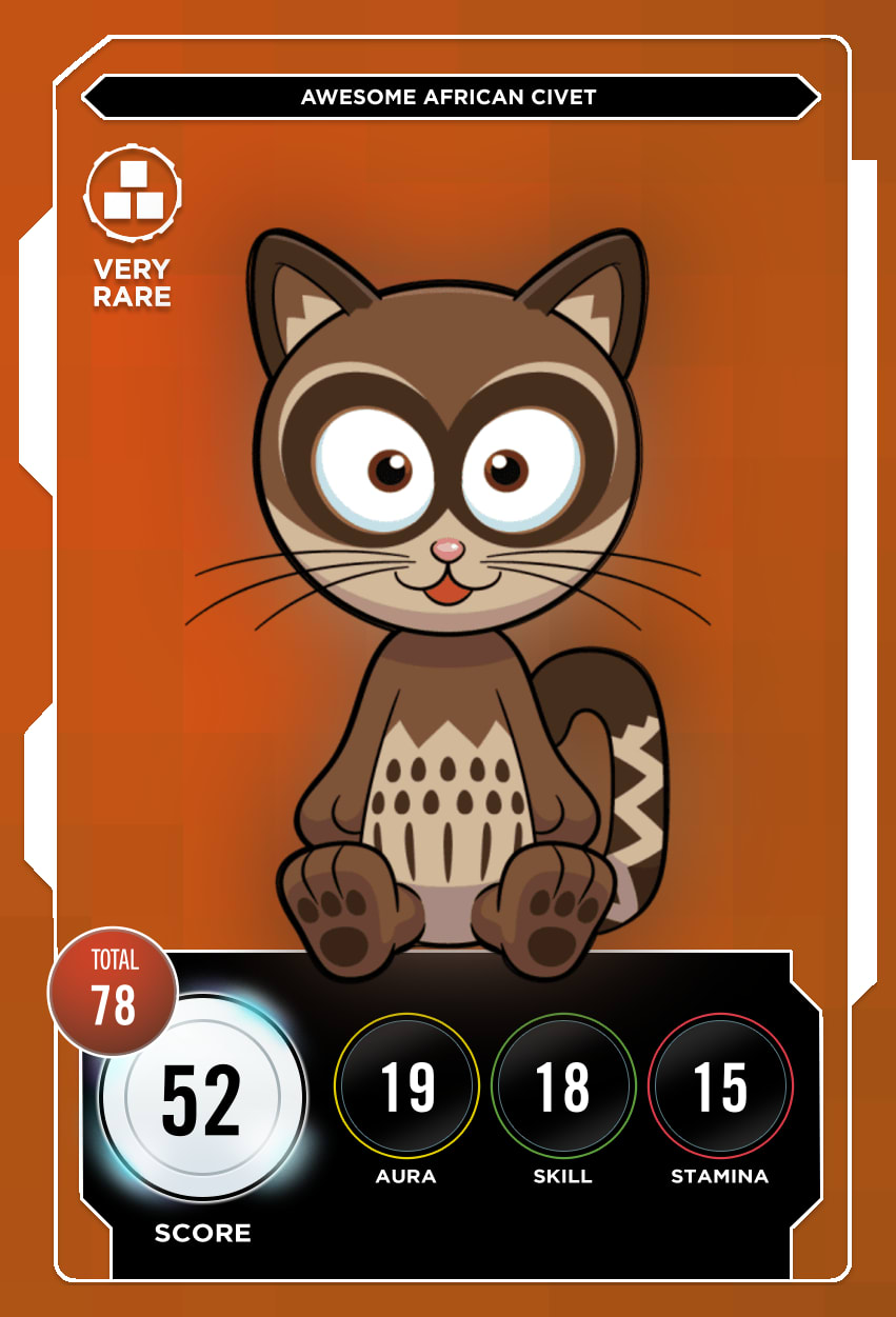 Awesome African Civet