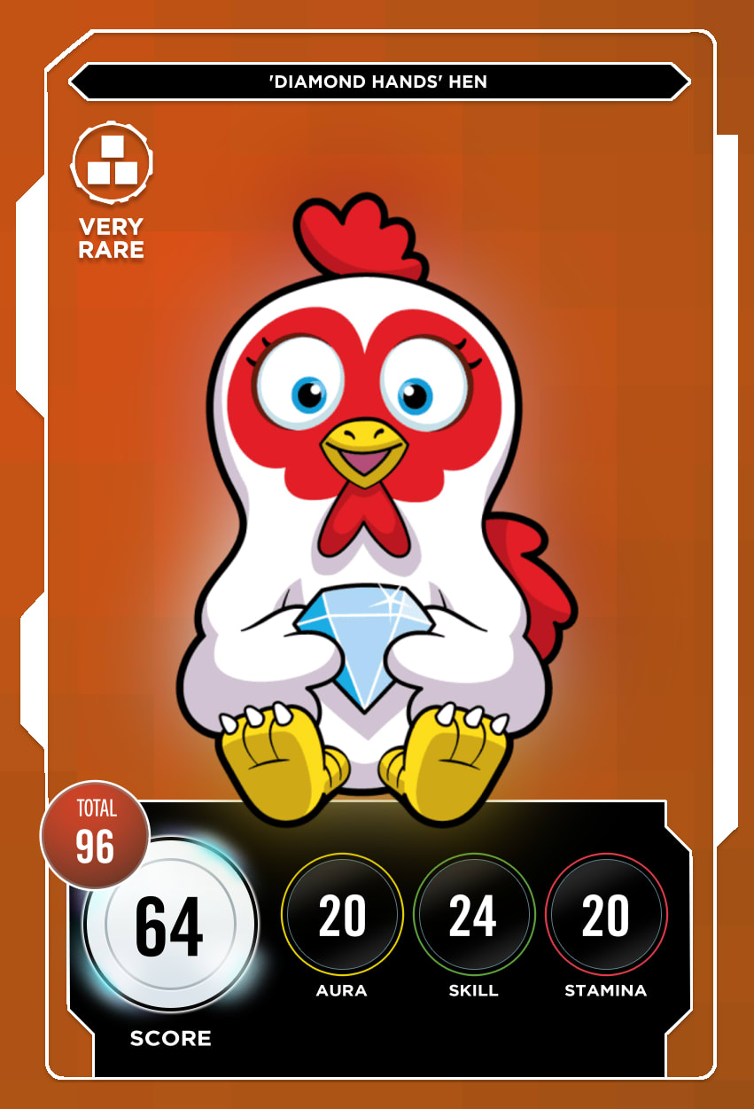 'Diamond Hands' Hen