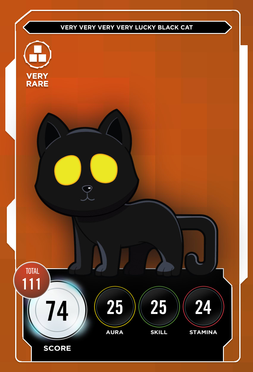 Very Very Very Very Lucky Black Cat
