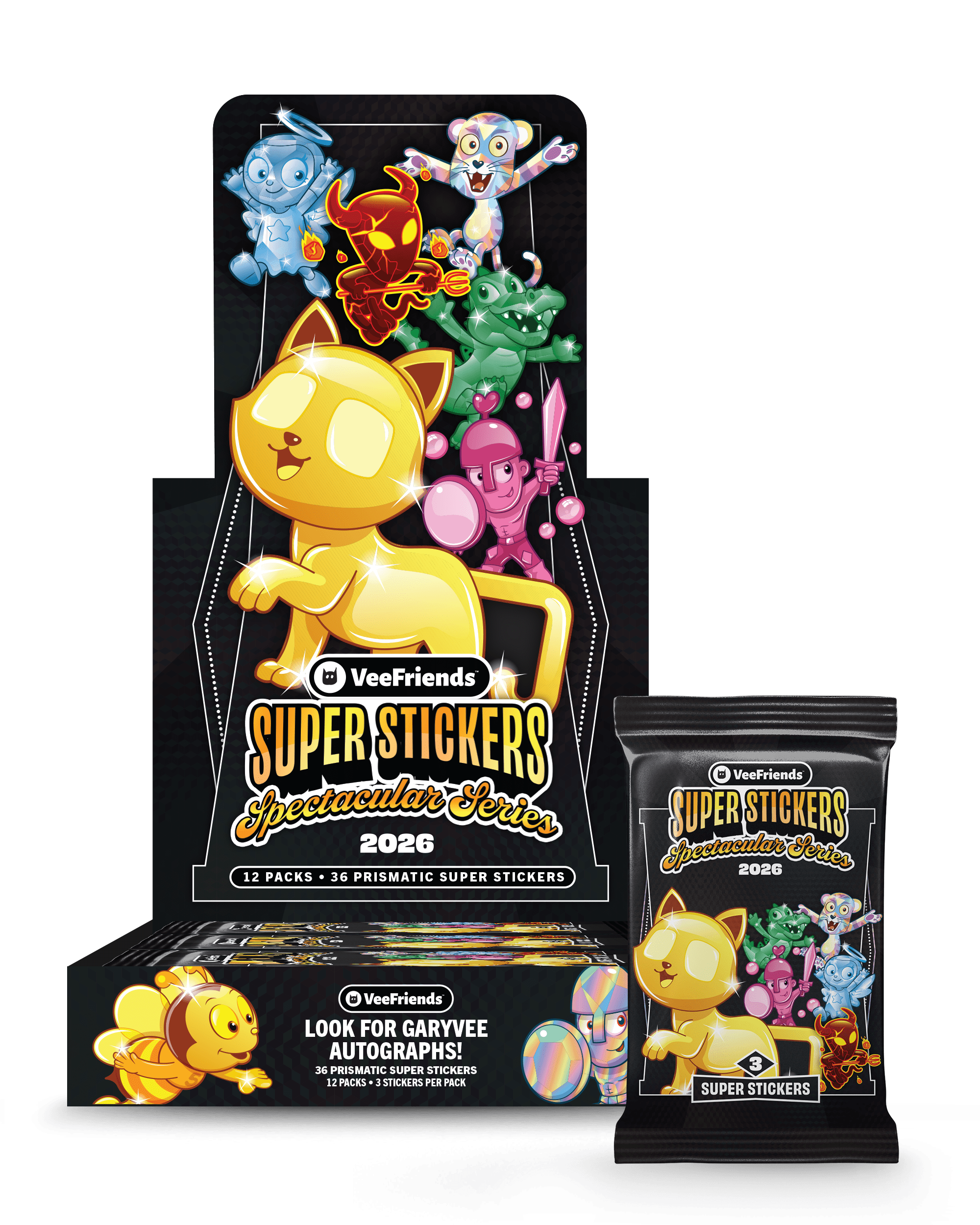 Spectacular Series Box Mockup with Pack