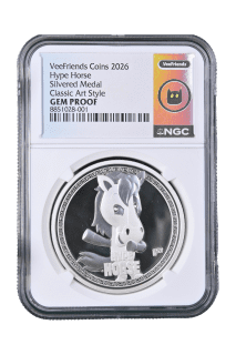 Hype Horse - Classic Art Style Silver Plated
