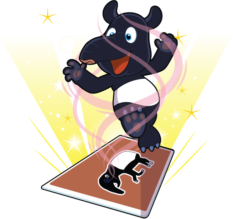 Tasteful Malayan Tapir Image