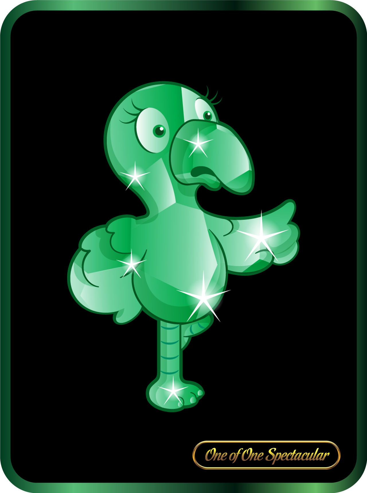 Gary Vaynerchuk - VeeFriends Series 2 - Forthright Flamingo #55395 - NFT # 55395