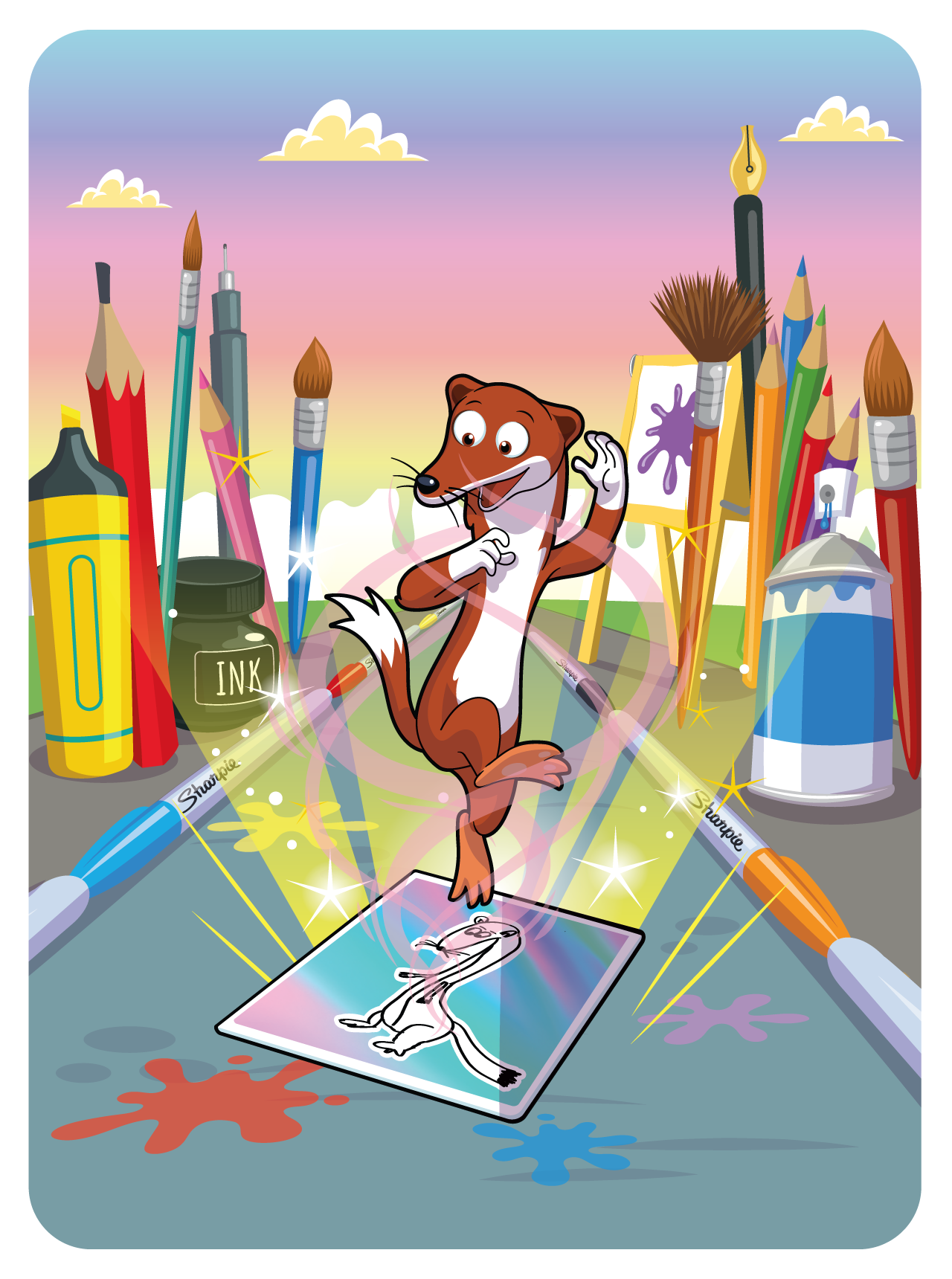 Gary Vaynerchuk - VeeFriends Series 2 - Witty Weasel #10028 - NFT # 10028