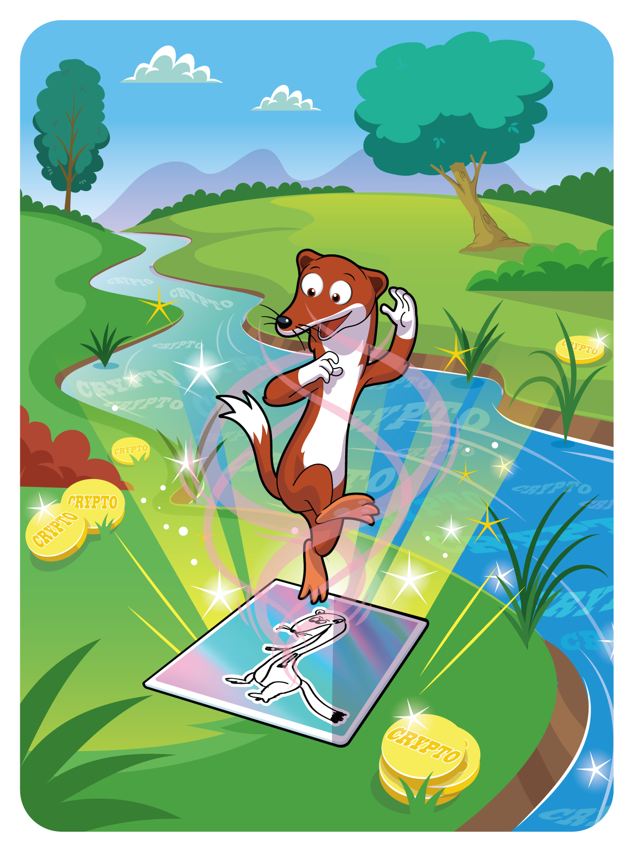 Gary Vaynerchuk - VeeFriends Series 2 - Witty Weasel #10038 - NFT # 10038