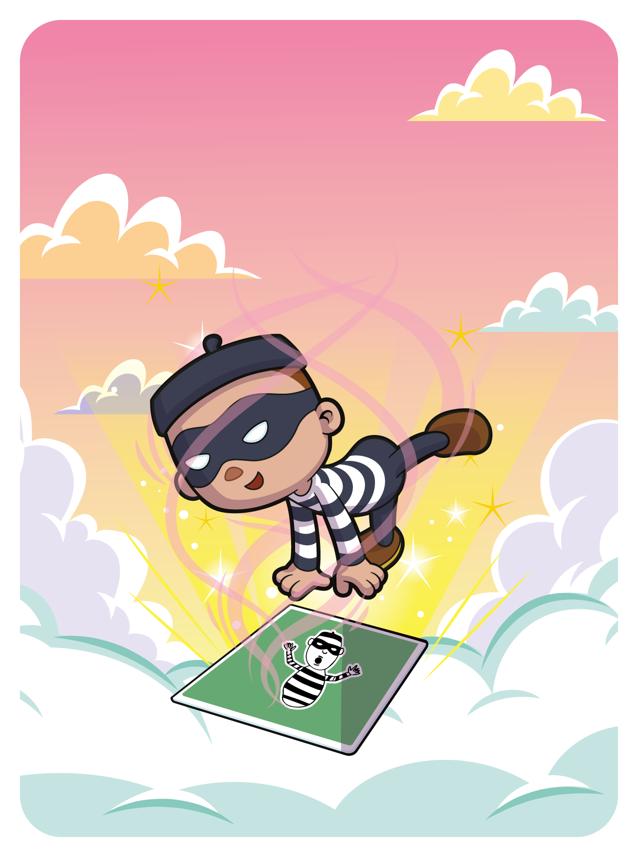 Befuddled Burglar #1008