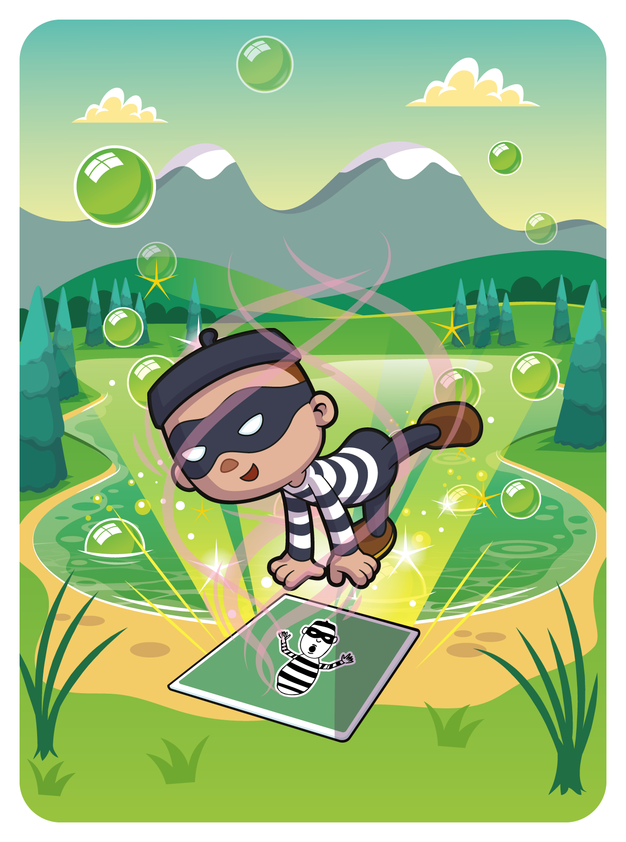 Befuddled Burglar #1010