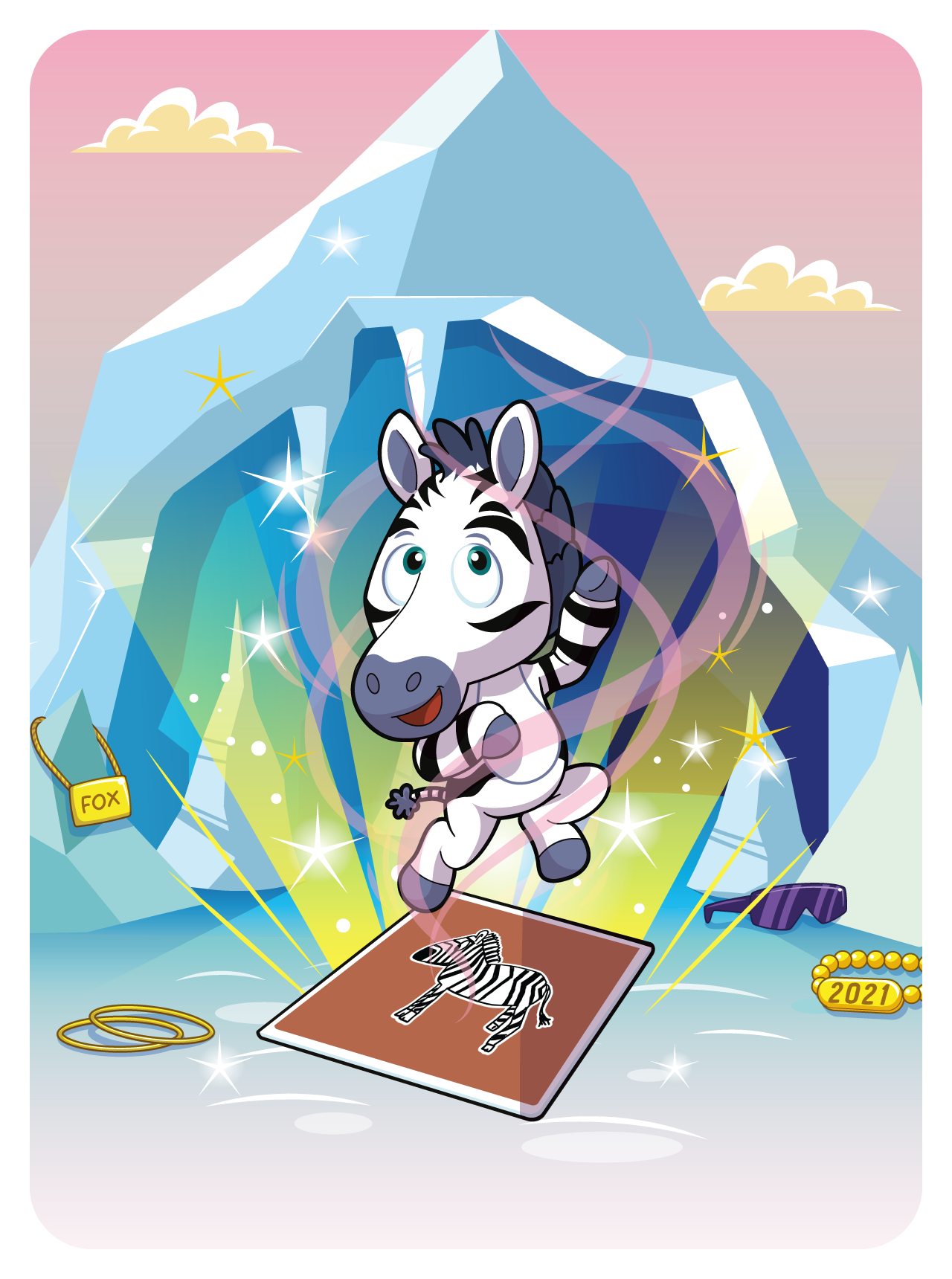 Gary Vaynerchuk - VeeFriends Series 2 - Zestful Zebra #10250 - NFT # 10250