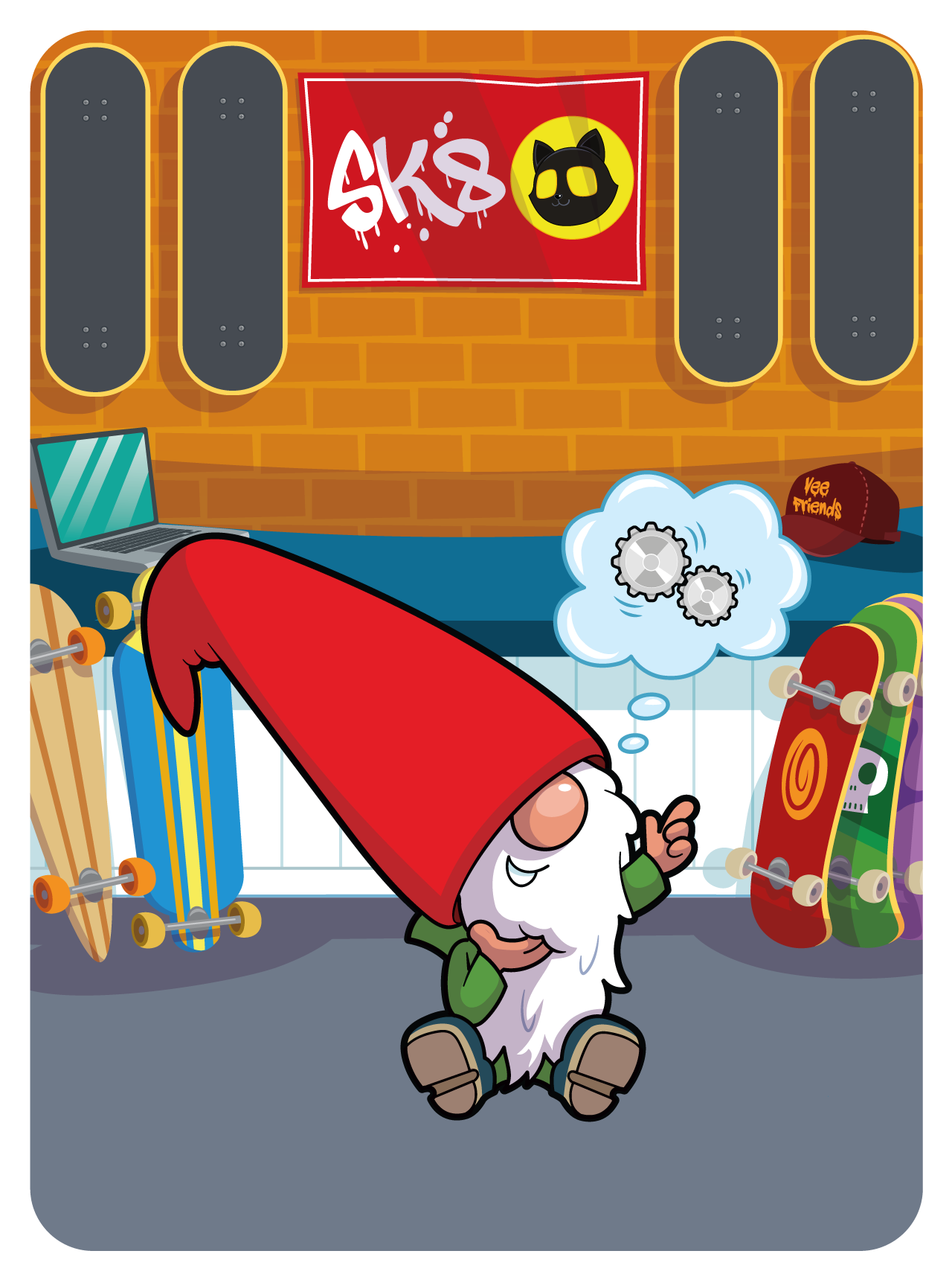 Gary Vaynerchuk - VeeFriends Series 2 - Knowing Gnome #10267 - NFT # 10267