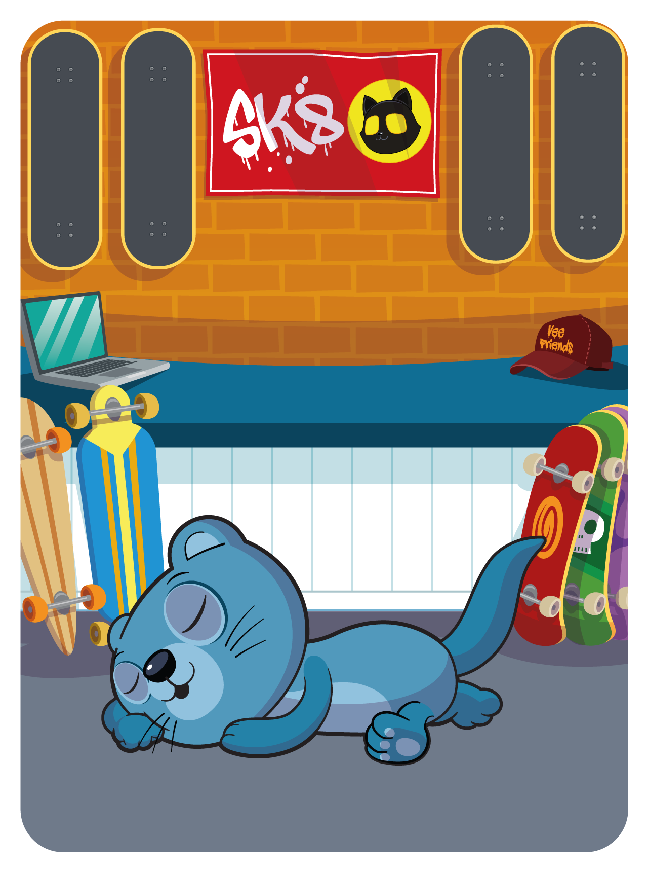 Gary Vaynerchuk - VeeFriends Series 2 - Mint Mink #10383 - NFT # 10383