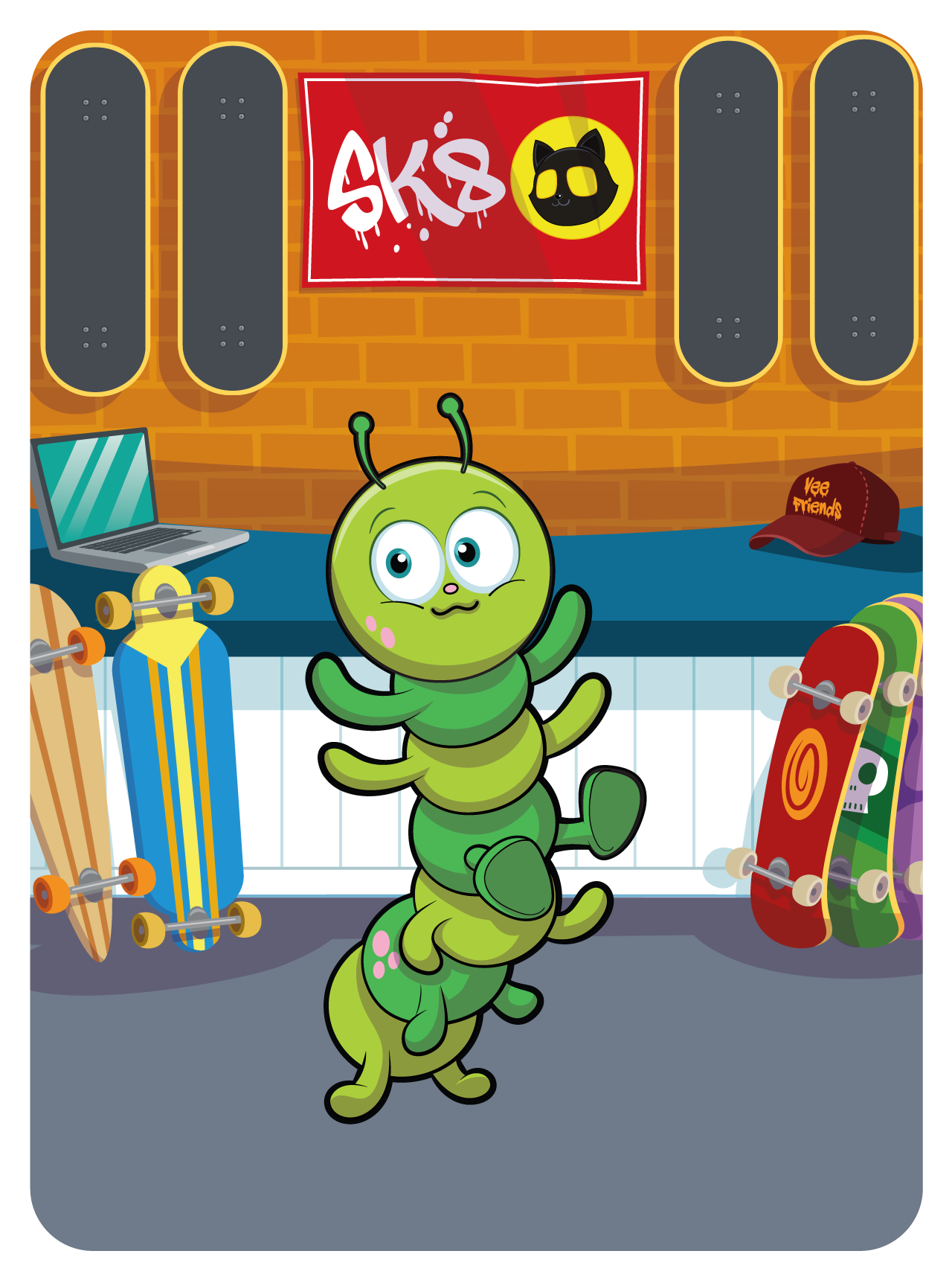 Gary Vaynerchuk - VeeFriends Series 2 - Sensitive Centipede #10472 - NFT # 10472