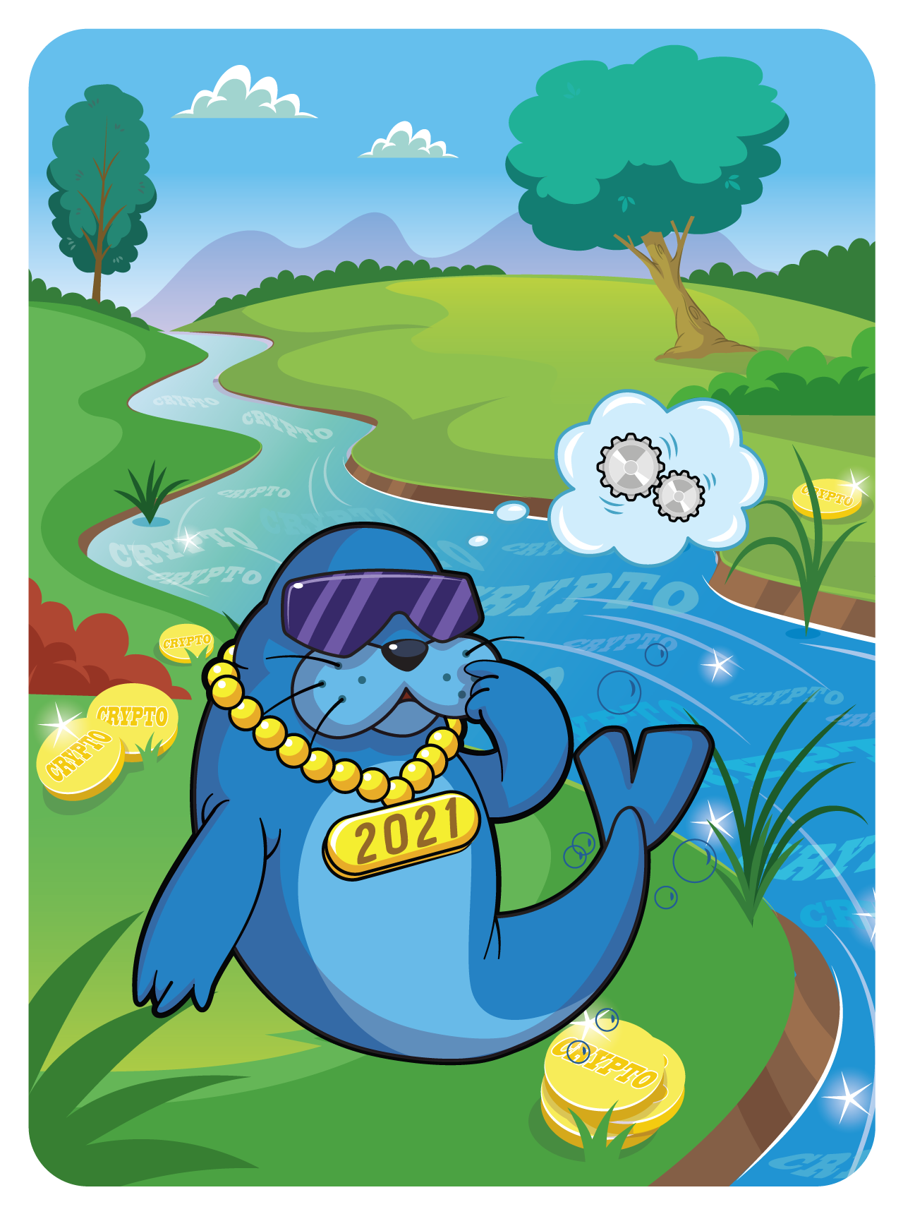 Gary Vaynerchuk - VeeFriends Series 2 - Swaggy Sea Lion #10476 - NFT # 10476