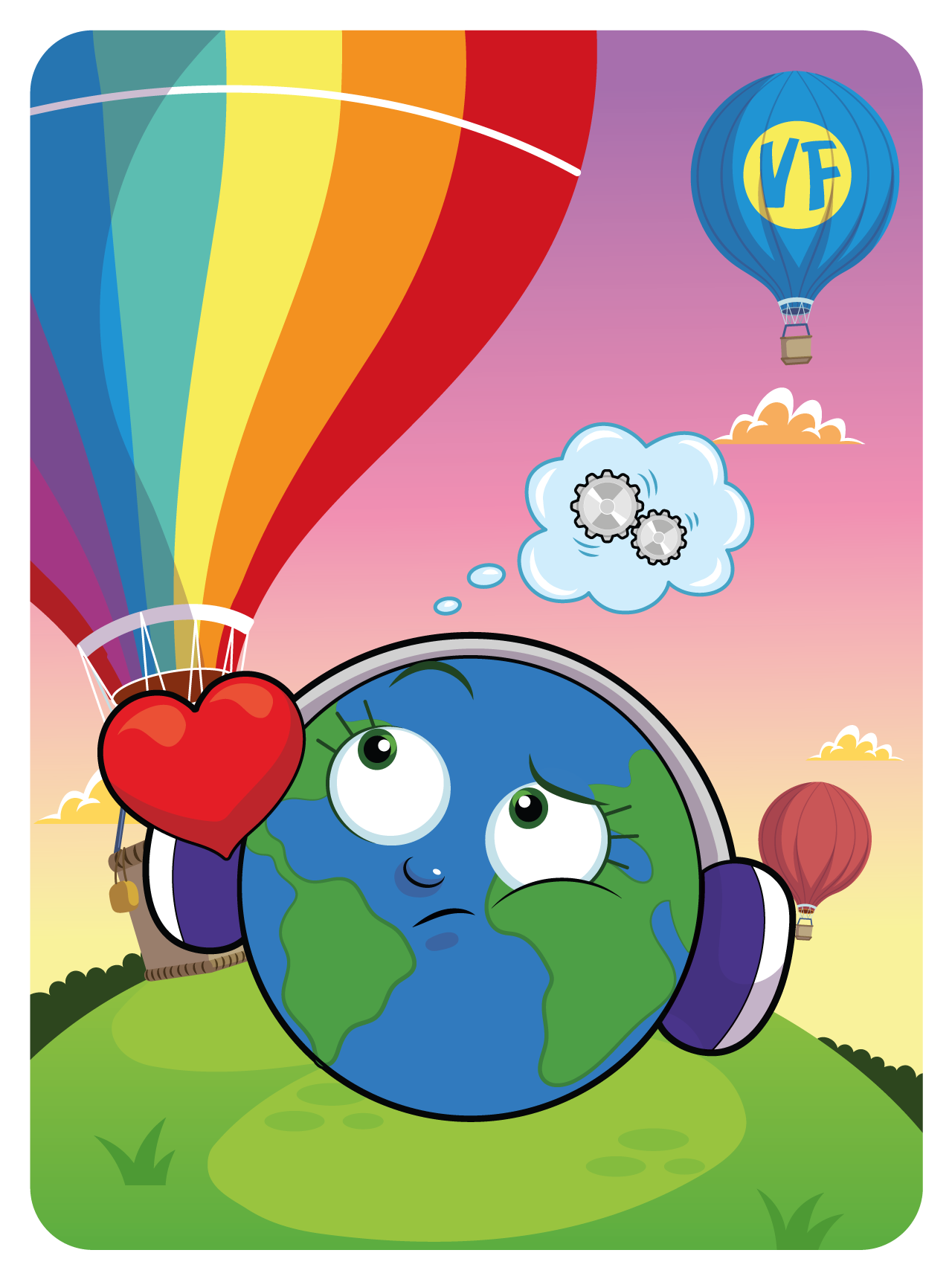 Gary Vaynerchuk - VeeFriends Series 2 - The World Has Plenty Of Love Start Listening To It #10483 - NFT # 10483