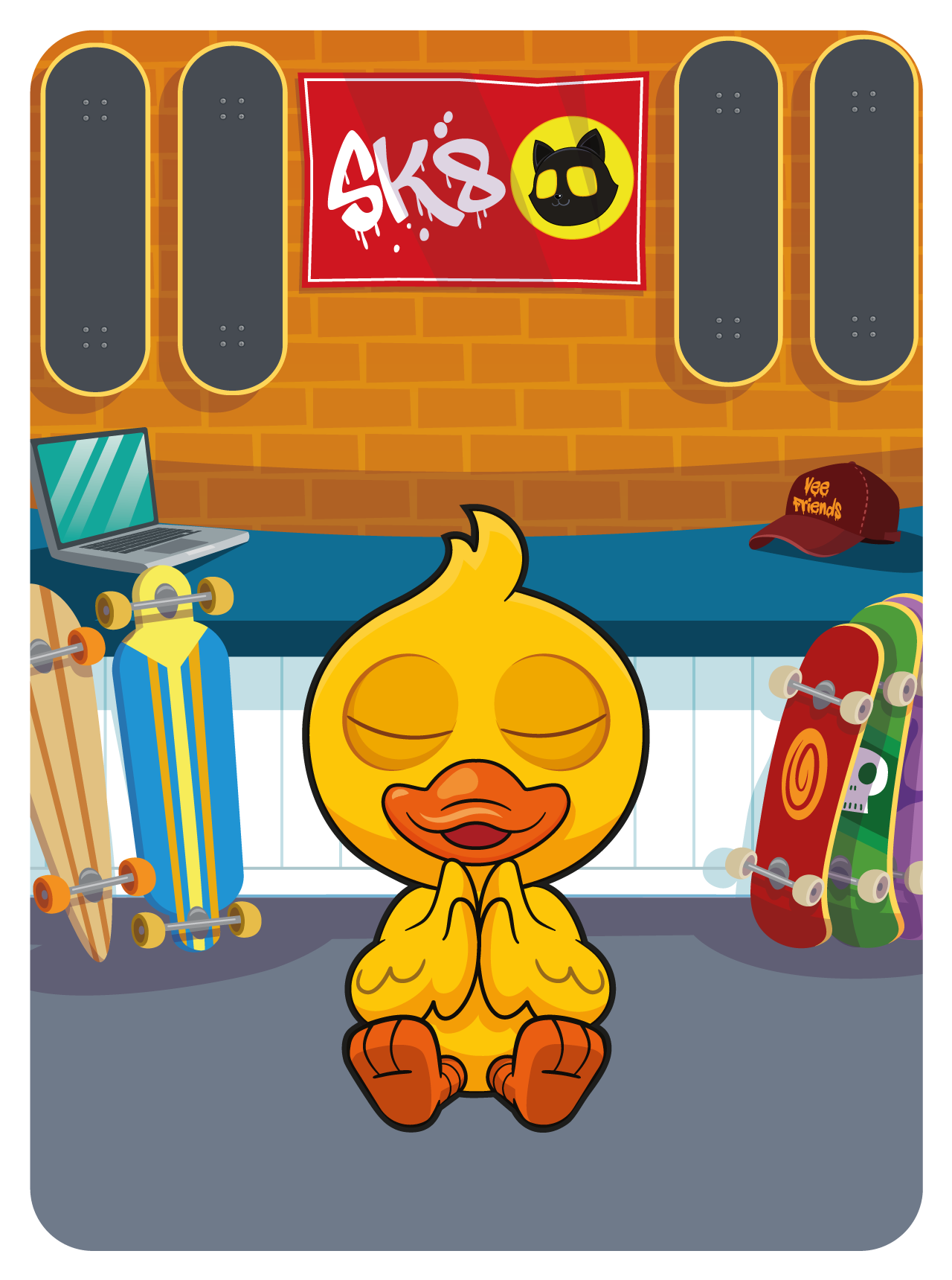 Gary Vaynerchuk - VeeFriends Series 2 - Decisive Duck #10492 - NFT # 10492