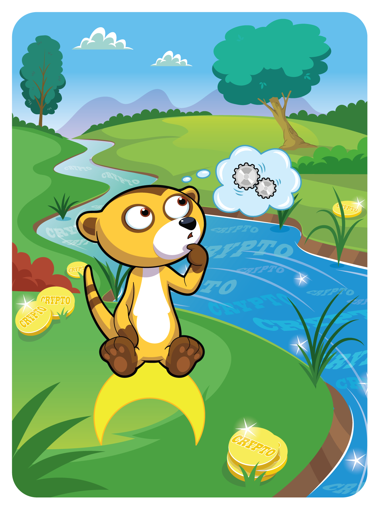 Gary Vaynerchuk - VeeFriends Series 2 - To The Moon Meerkat #10494 - NFT # 10494