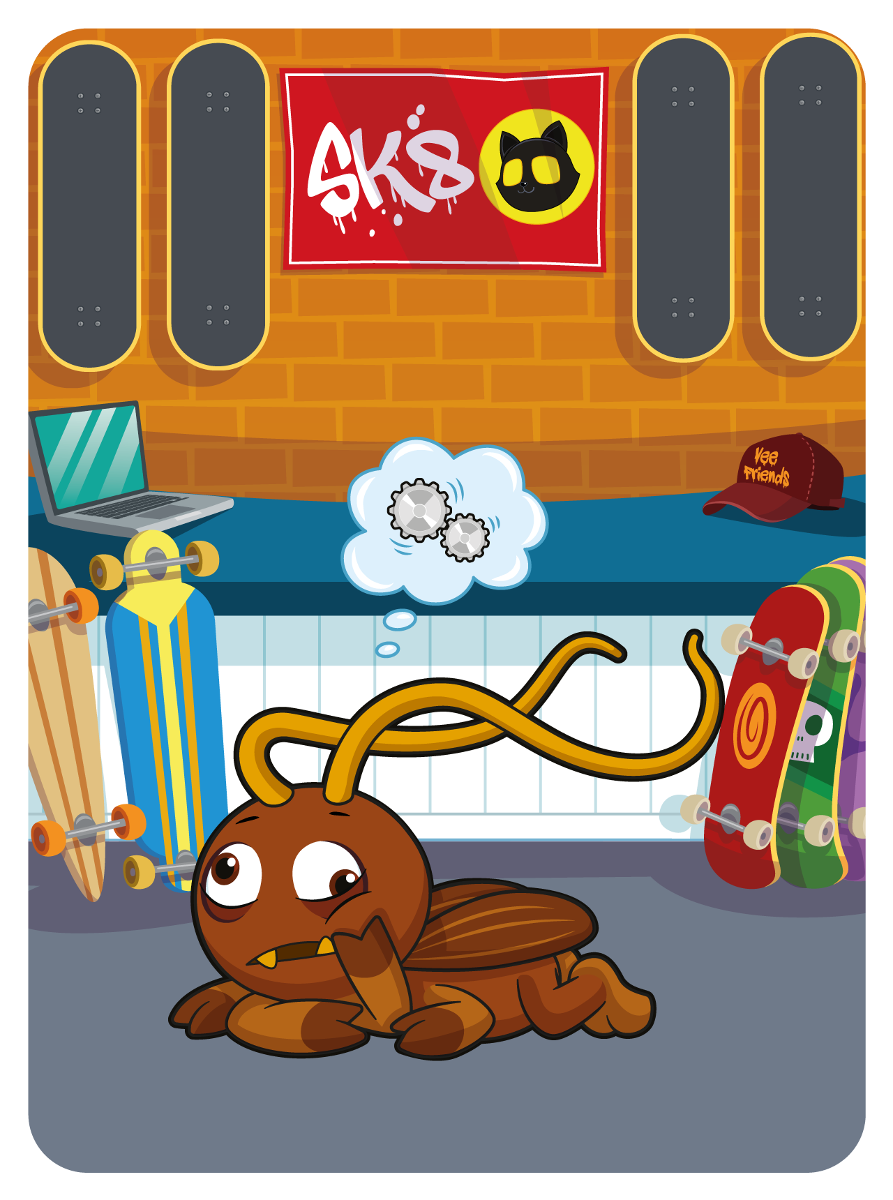 Gary Vaynerchuk - VeeFriends Series 2 - Conviction Cockroach #10524 - NFT # 10524