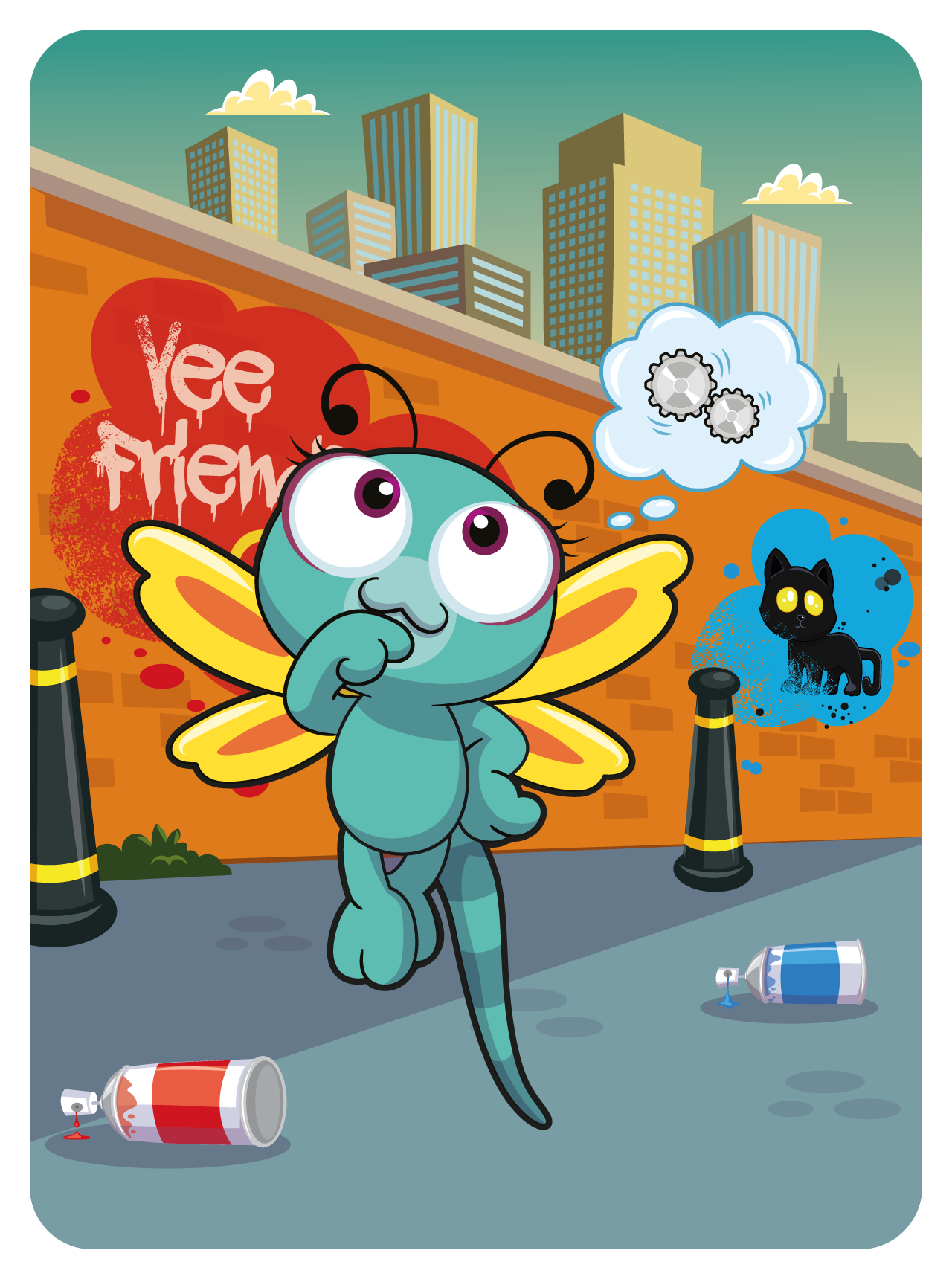 Daring Dragonfly #10554
