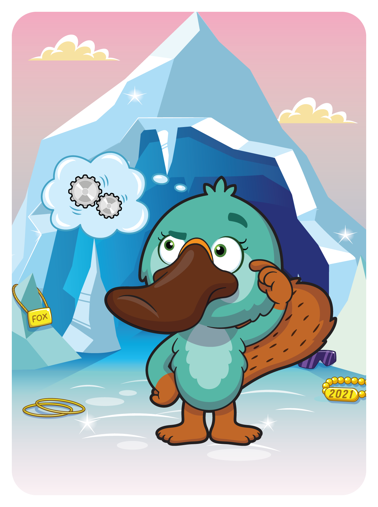 Gary Vaynerchuk - VeeFriends Series 2 - Pleasant Platypus #10561 - NFT # 10561