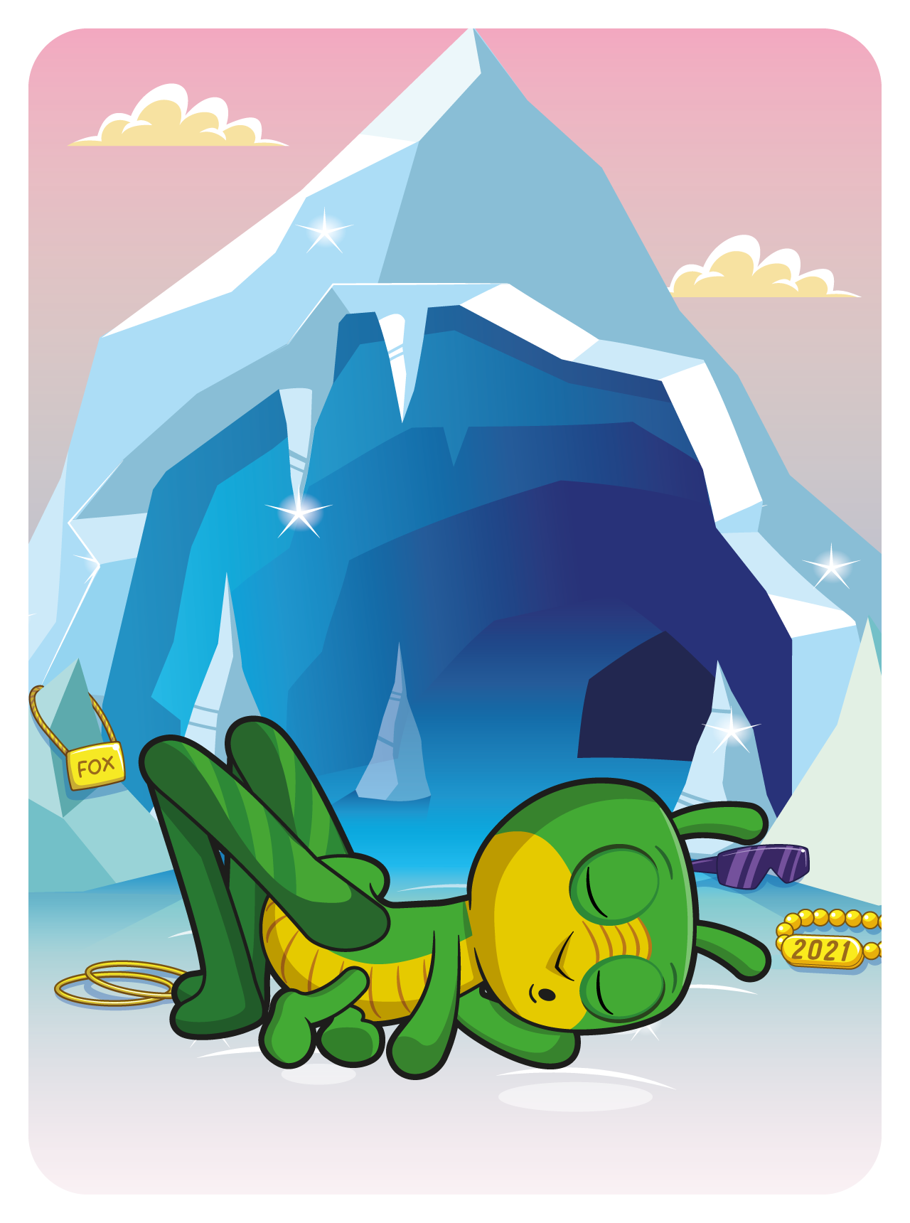 Gary Vaynerchuk - VeeFriends Series 2 - Gracious Grasshopper #10573 - NFT # 10573