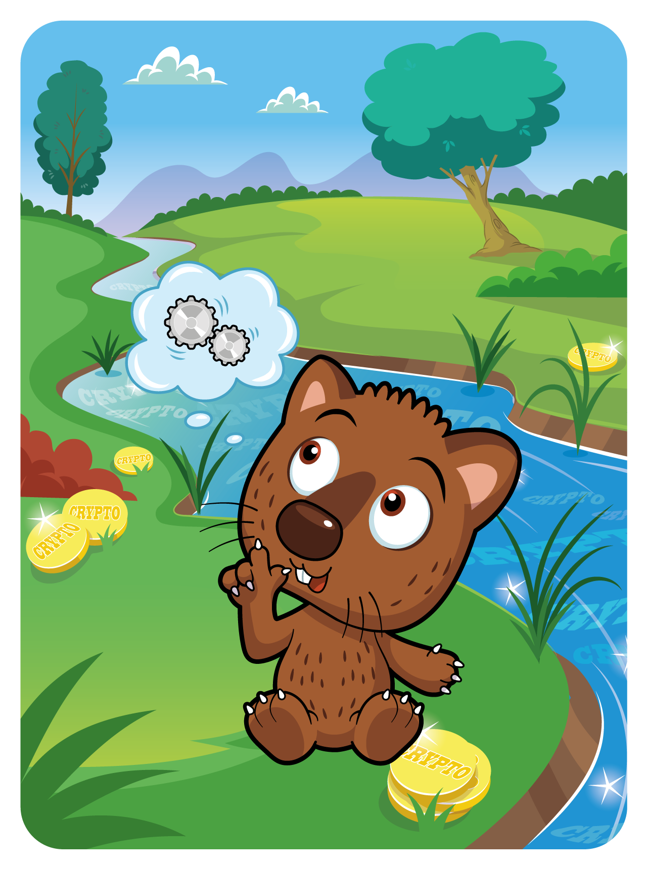 Hard-Working Wombat #10590