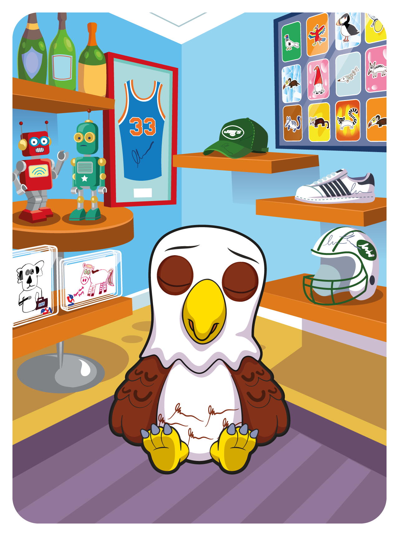 Gary Vaynerchuk - VeeFriends Series 2 - Eager Eagle #10604 - NFT # 10604