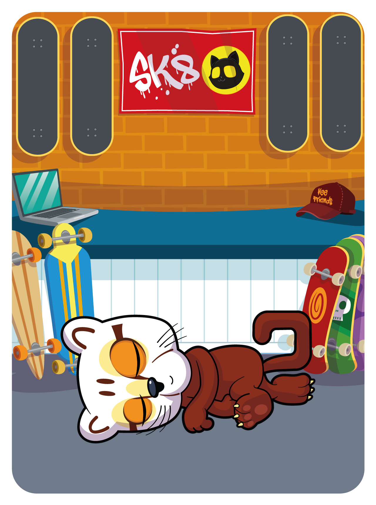 Gary Vaynerchuk - VeeFriends Series 2 - Perceptive Puma #10688 - NFT # 10688