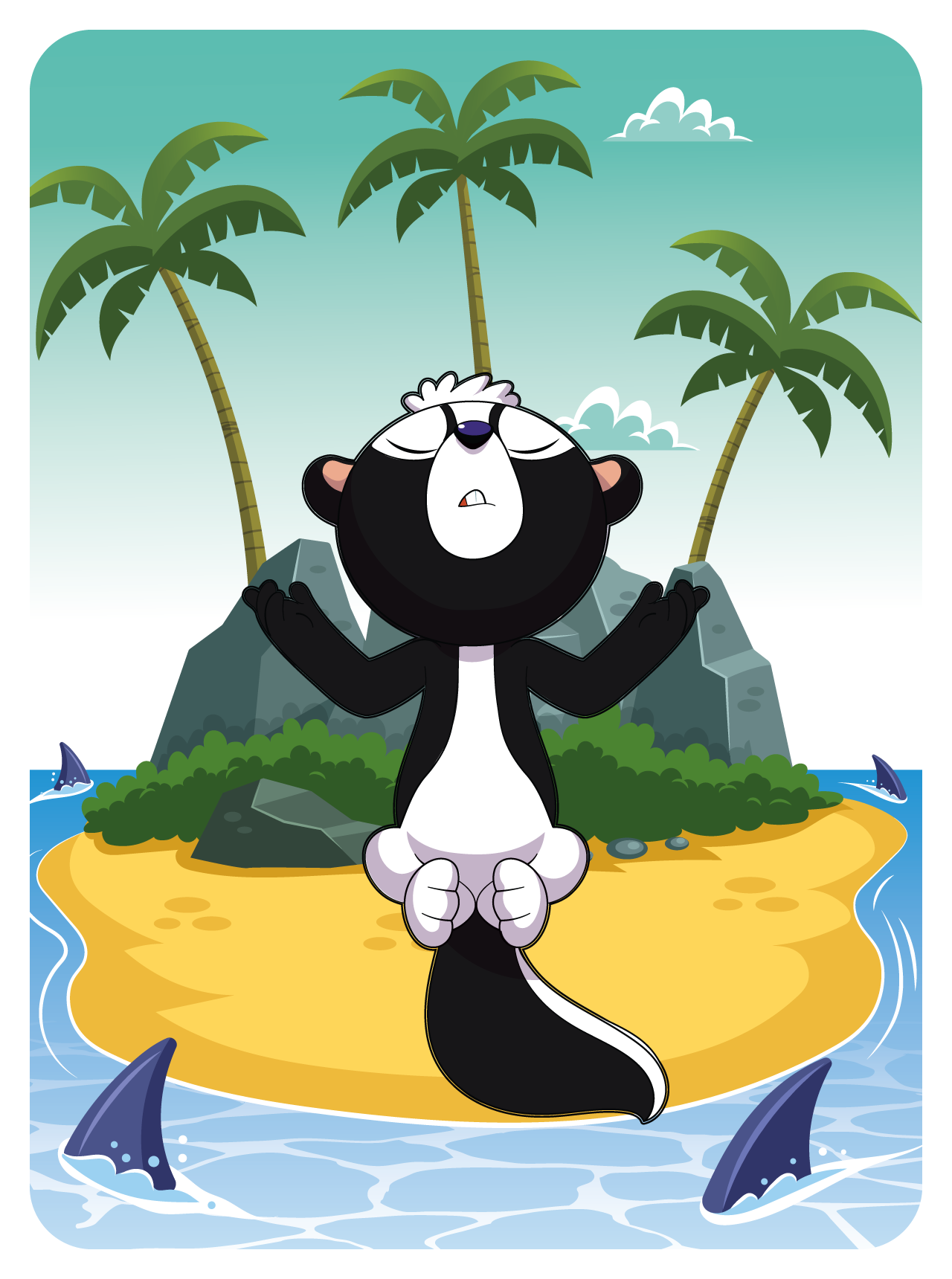 Gary Vaynerchuk - VeeFriends Series 2 - Sincere Skunk #10710 - NFT # 10710