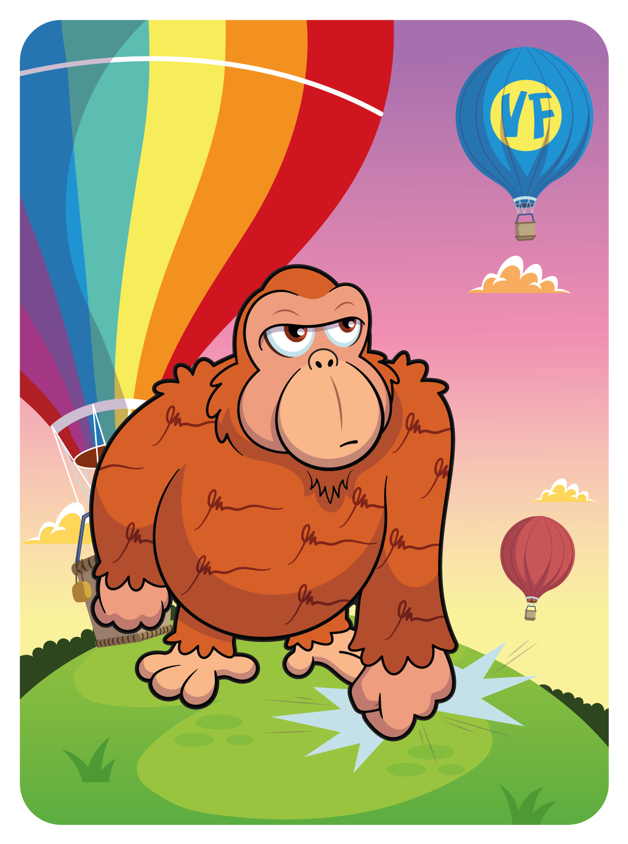 Gary Vaynerchuk - VeeFriends Series 2 - Offense Oriented Orangutan #10724 - NFT # 10724