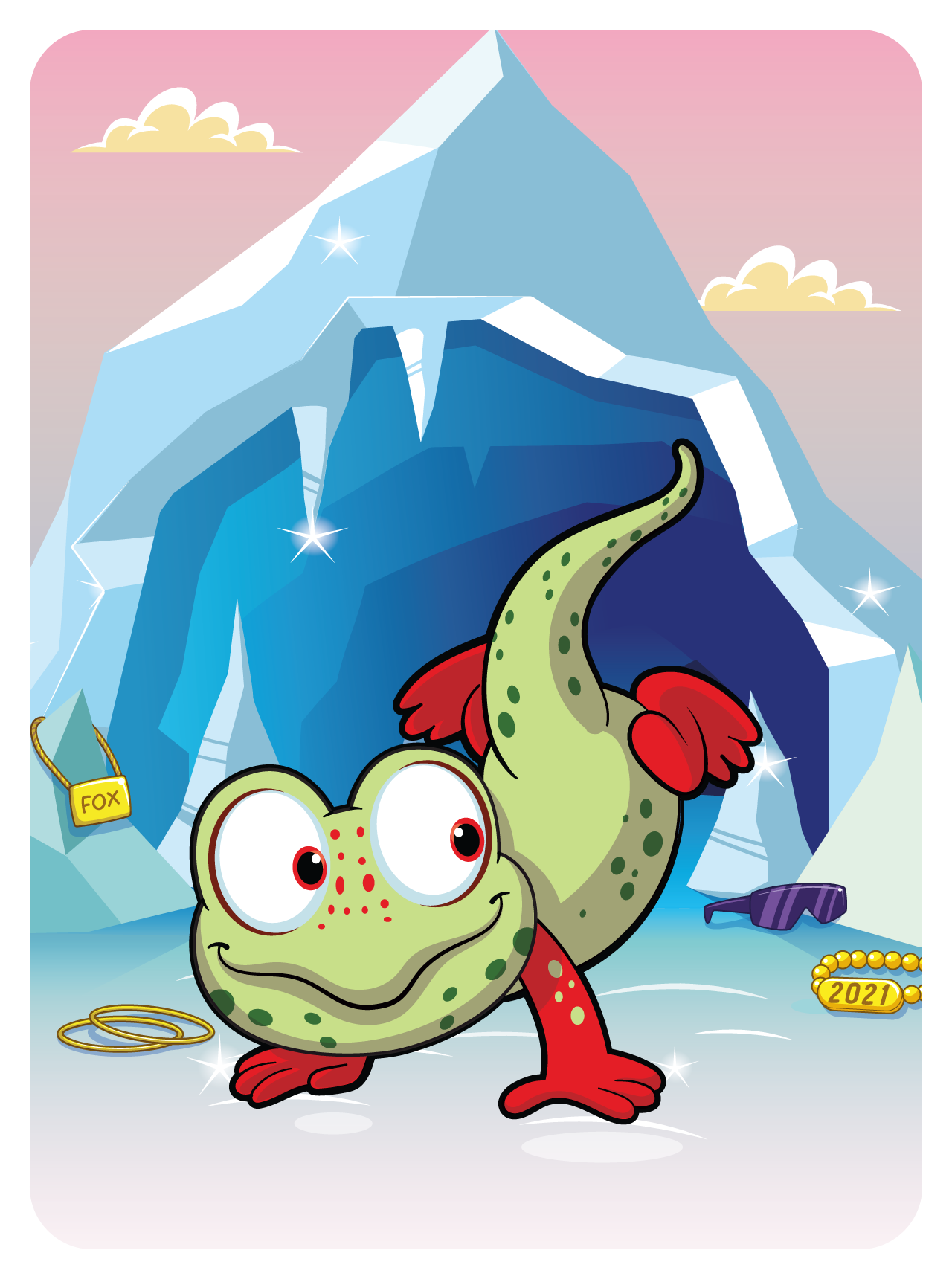 Gary Vaynerchuk - VeeFriends Series 2 - Sentimental Salamander #10787 - NFT # 10787