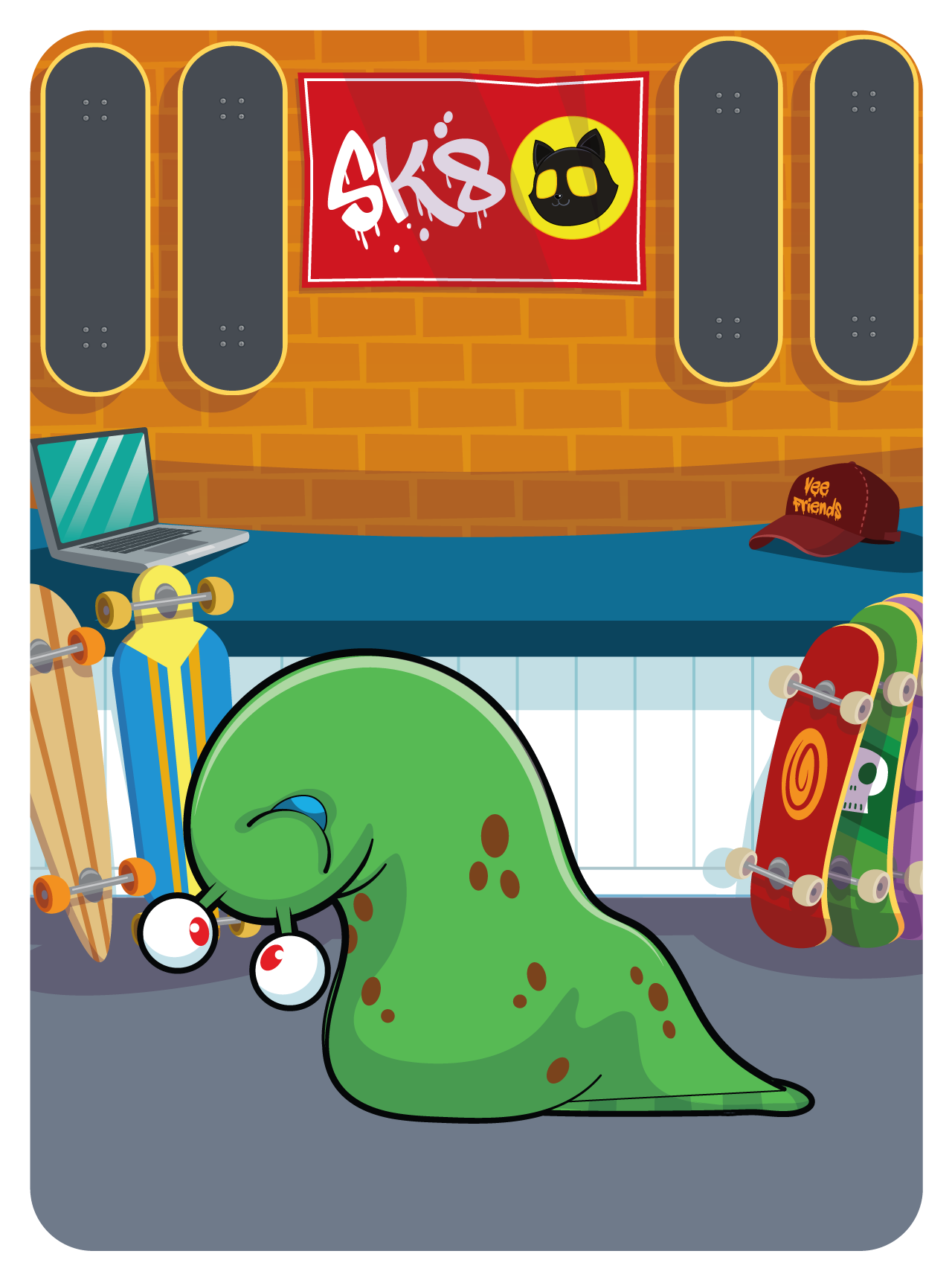 Gary Vaynerchuk - VeeFriends Series 2 - Slay'n Slug #10820 - NFT # 10820