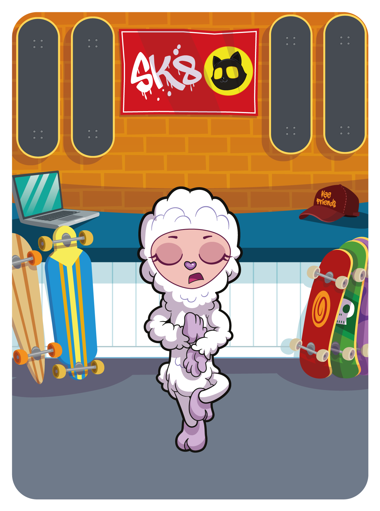 Gary Vaynerchuk - VeeFriends Series 2 - Aspiring Alpaca #10830 - NFT # 10830