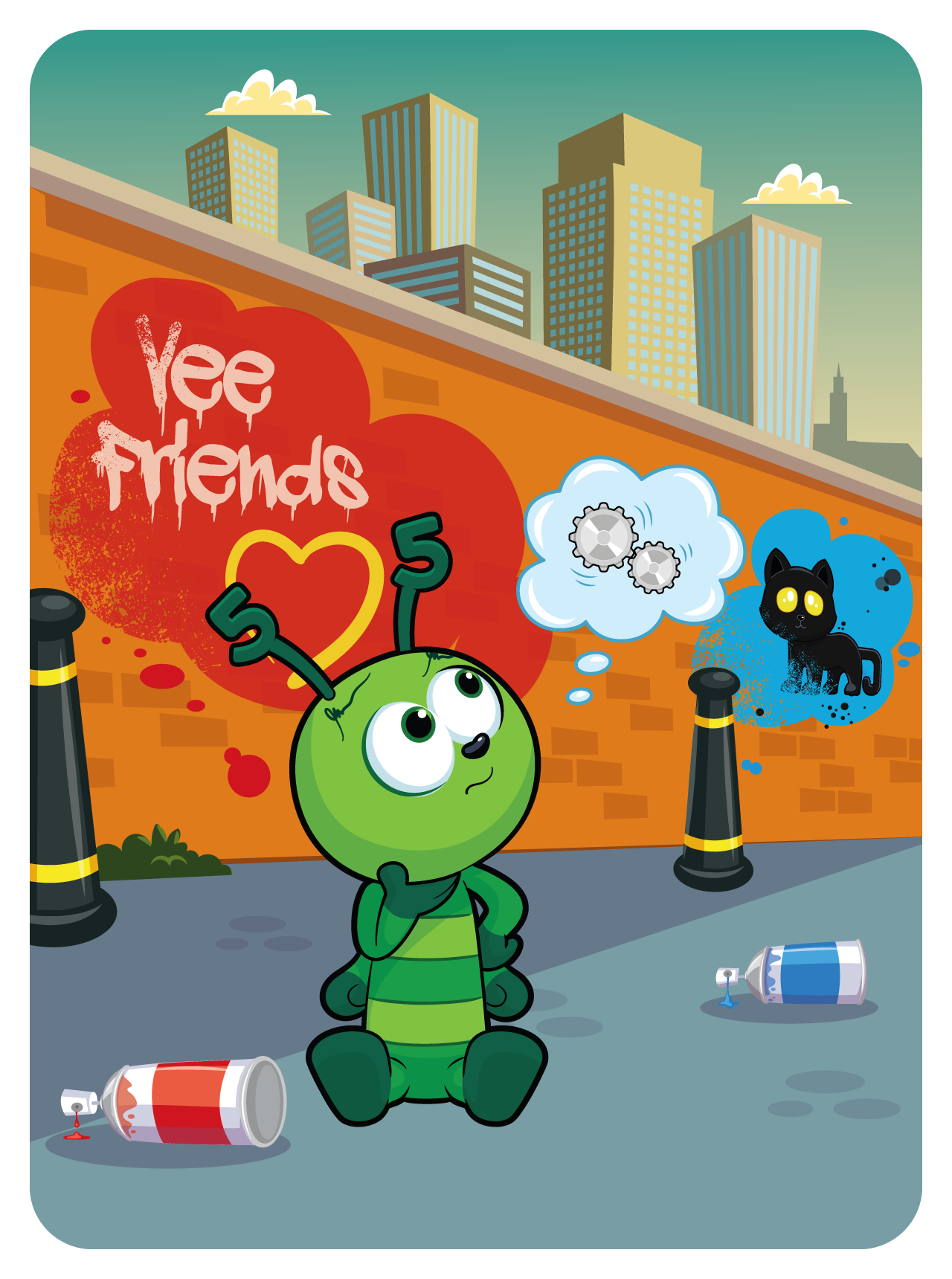 Gary Vaynerchuk - VeeFriends Series 2 - Capable Caterpillar #10837 - NFT # 10837