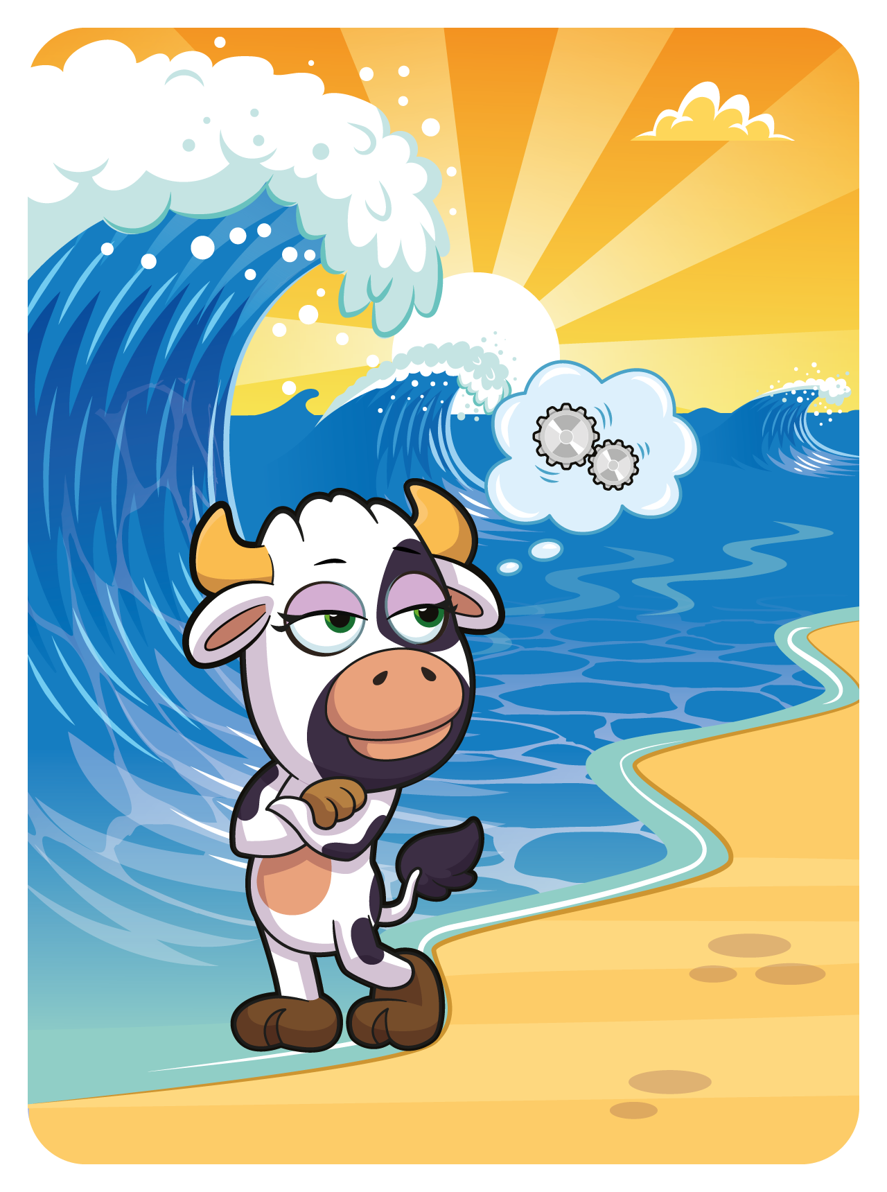 Gary Vaynerchuk - VeeFriends Series 2 - Common Sense Cow #10866 - NFT # 10866