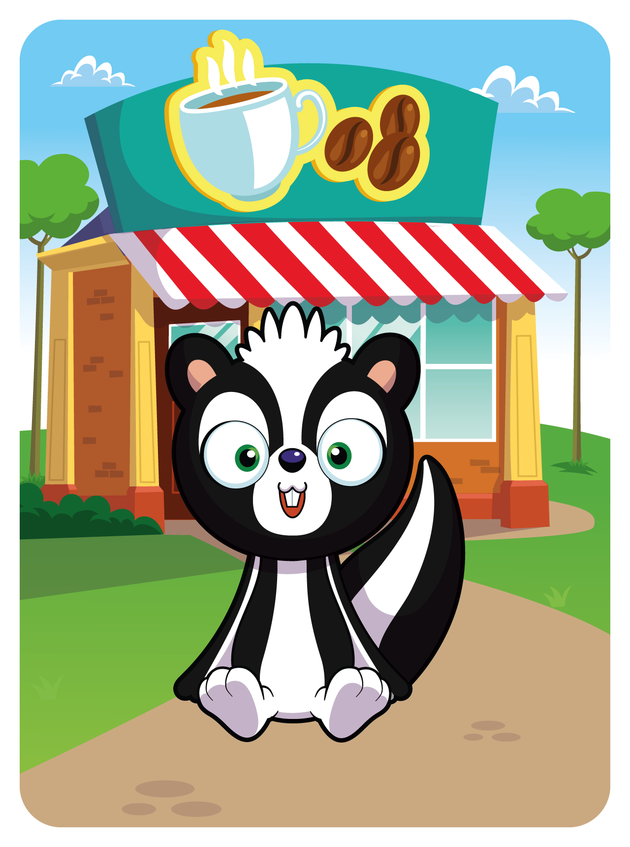 Gary Vaynerchuk - VeeFriends Series 2 - Sincere Skunk #10869 - NFT # 10869