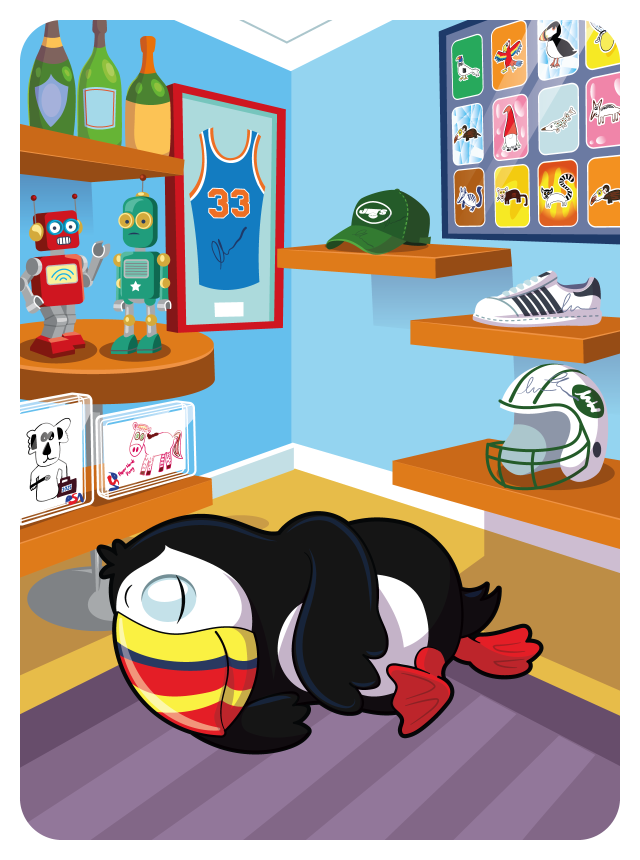 Gary Vaynerchuk - VeeFriends Series 2 - Productive Puffin #10906 - NFT # 10906