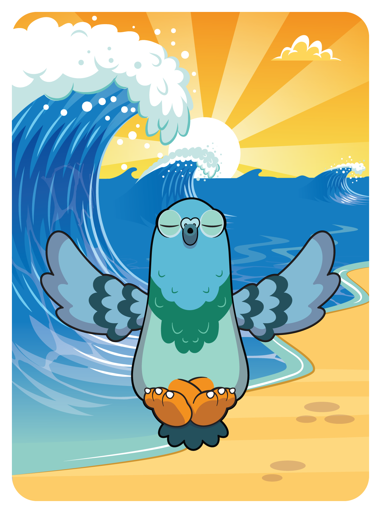 Gary Vaynerchuk - VeeFriends Series 2 - Persuasive Pigeon #10943 - NFT # 10943