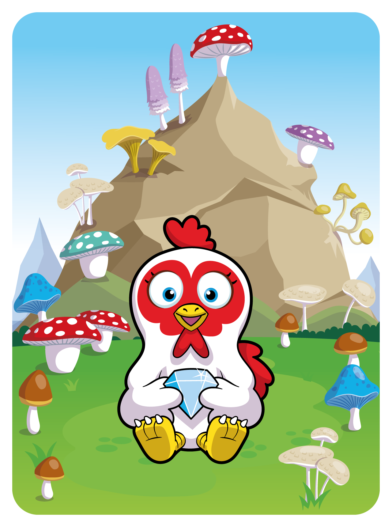 Gary Vaynerchuk - VeeFriends Series 2 - "Diamond Hands" Hen #11012 - NFT # 11012