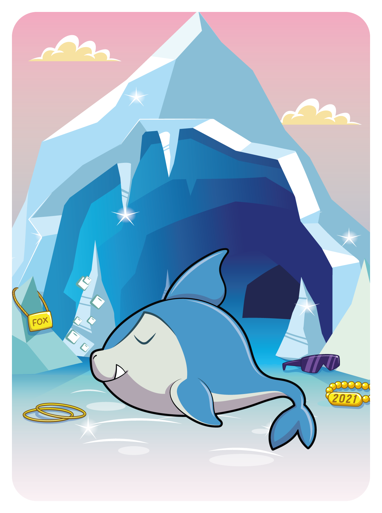 Gary Vaynerchuk - VeeFriends Series 2 - Shrewd Shark #11015 - NFT # 11015