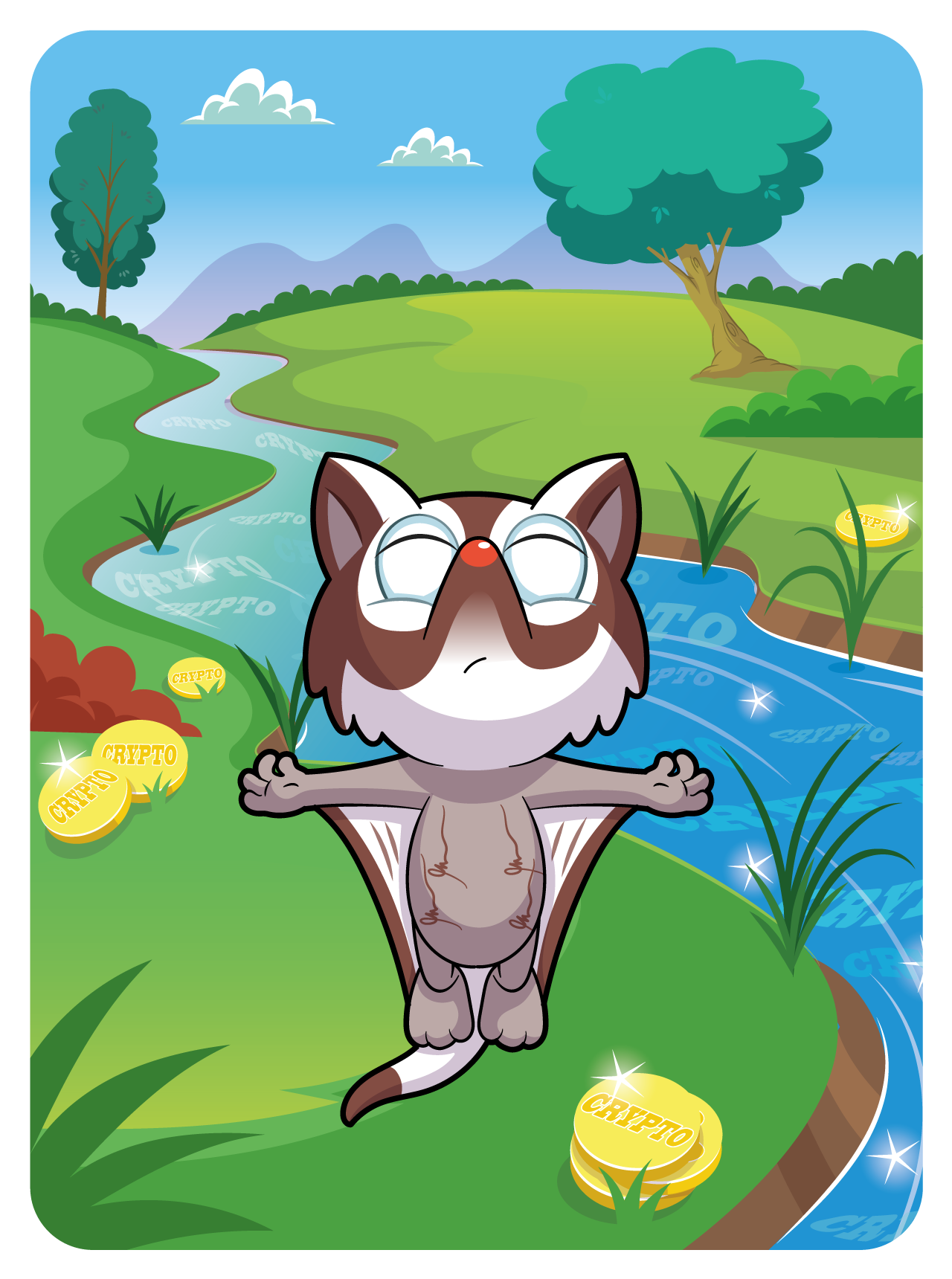 Gary Vaynerchuk - VeeFriends Series 2 - Gleeful Sugar Glider #11269 - NFT # 11269