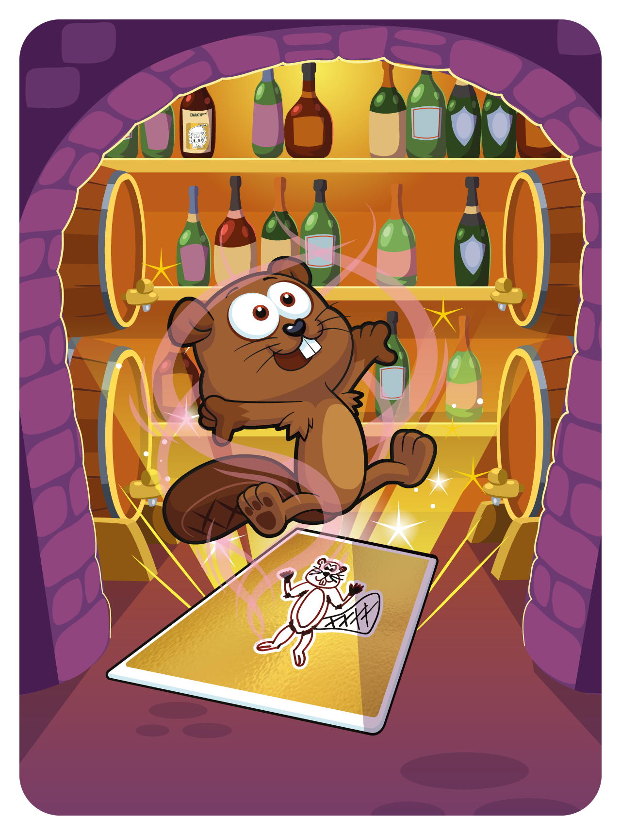 Gary Vaynerchuk - VeeFriends Series 2 - Boisterous Beaver #1128 - NFT # 1128