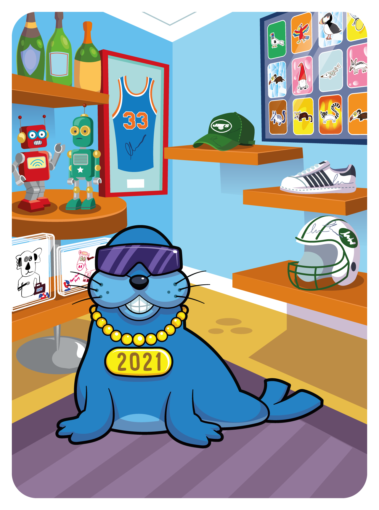 Gary Vaynerchuk - VeeFriends Series 2 - Swaggy Sea Lion #11335 - NFT # 11335