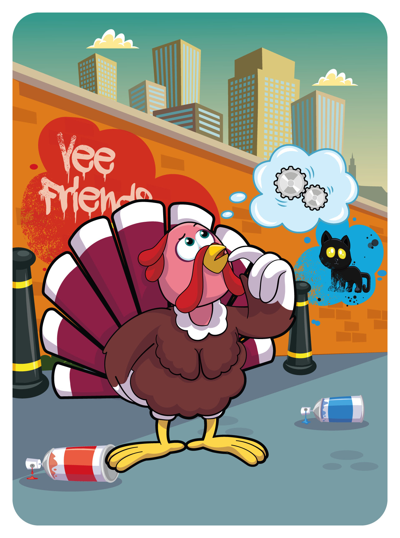 Gary Vaynerchuk - VeeFriends Series 2 - Tenacious Turkey #11353 - NFT # 11353